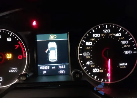 2012 Audi Q5 3.2 Premium Plus из США, поврежденный, VIN WA1DKAFP4CA136095